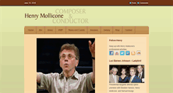 Desktop Screenshot of henrymollicone.com